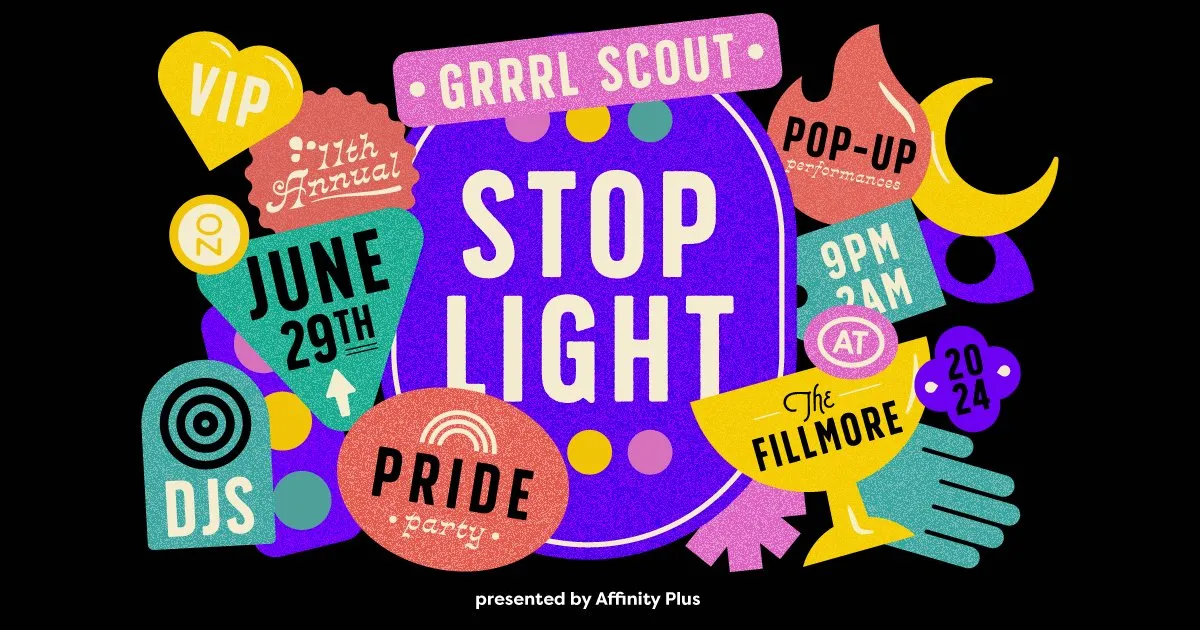 Grrrl Scout Stoplight Party