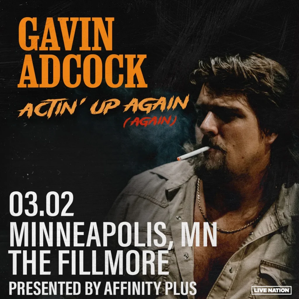 Gavin Adcock tickets